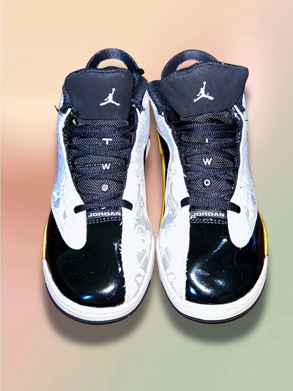 Nike Air Jordan Dub Zero Youth Shoes Size 2.5Y